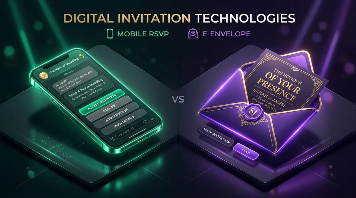 Davetify vs Greenvelope: Dijital Davetiye ve LCV Sistemleri Karşılaştırması